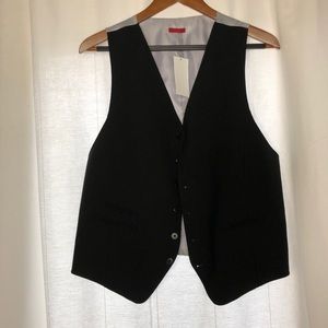 Suit vest black